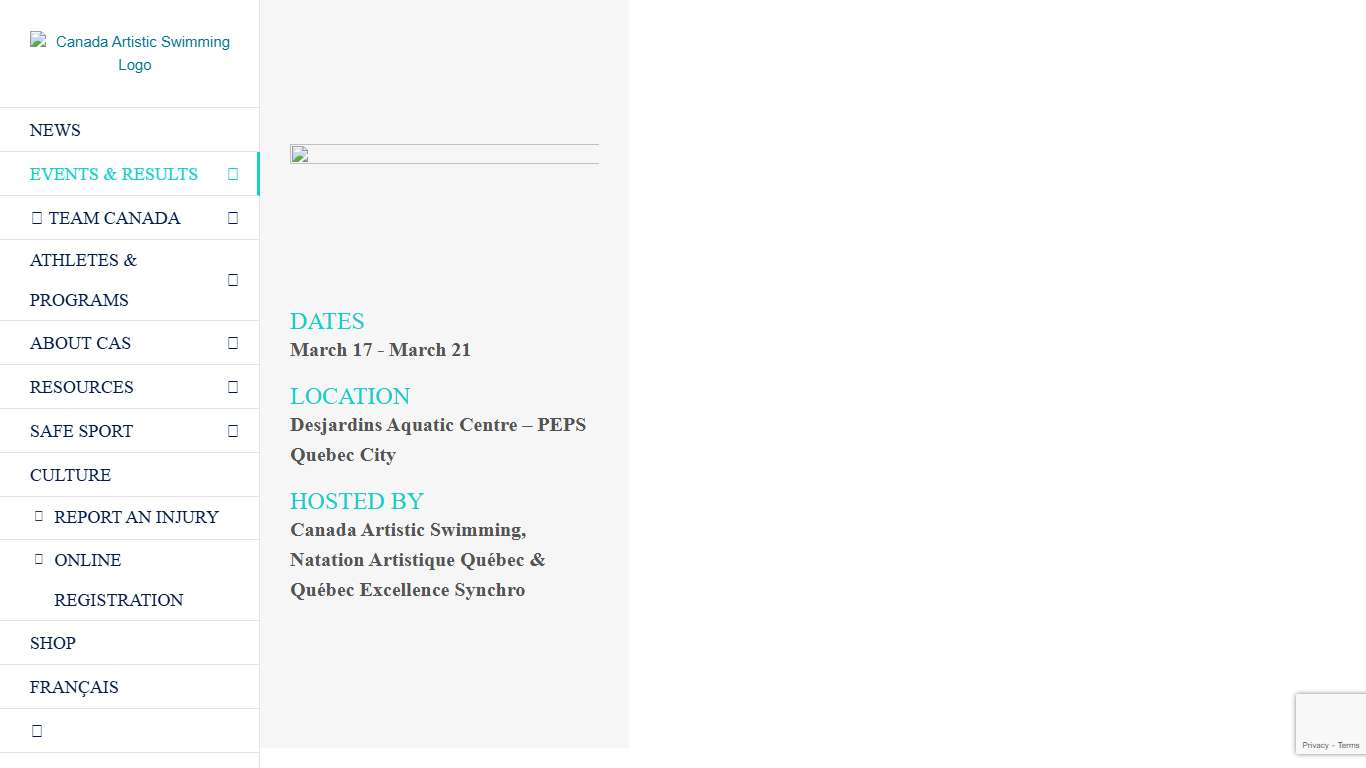 2026 NATIONAL QUALIFIER - Canada Artistic Swimming